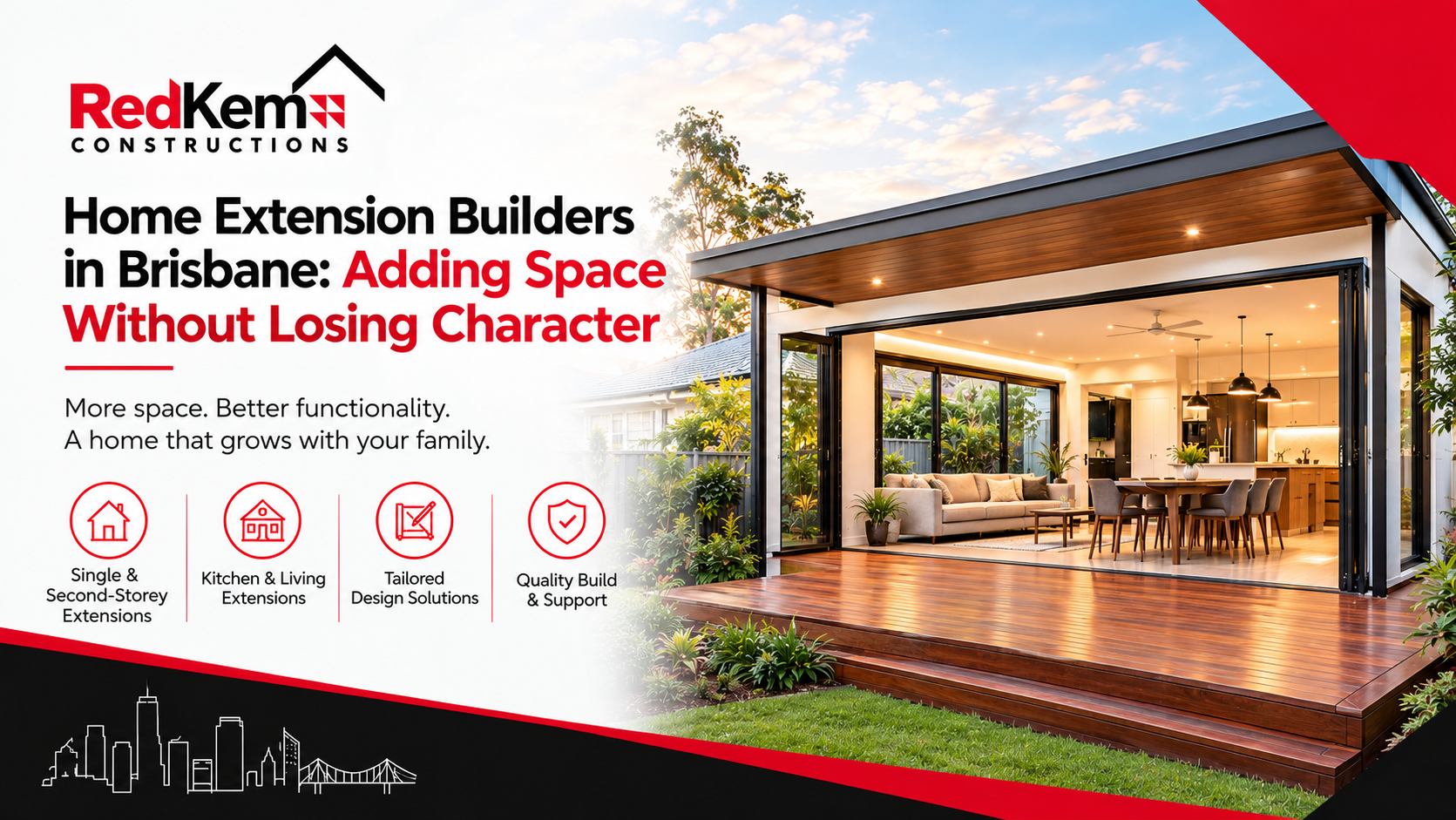 Home Extension Builders in Brisbane: Adding Space Without Losing Character