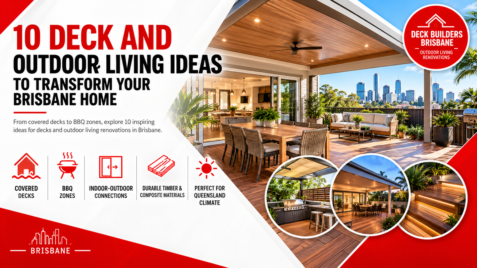 Brisbane Deck Living Ideas